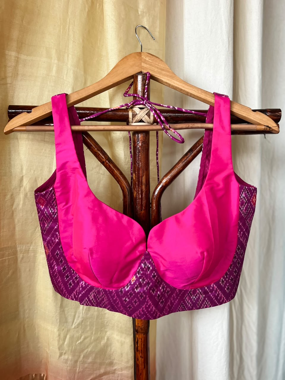 SILK IKATH BLOUSE