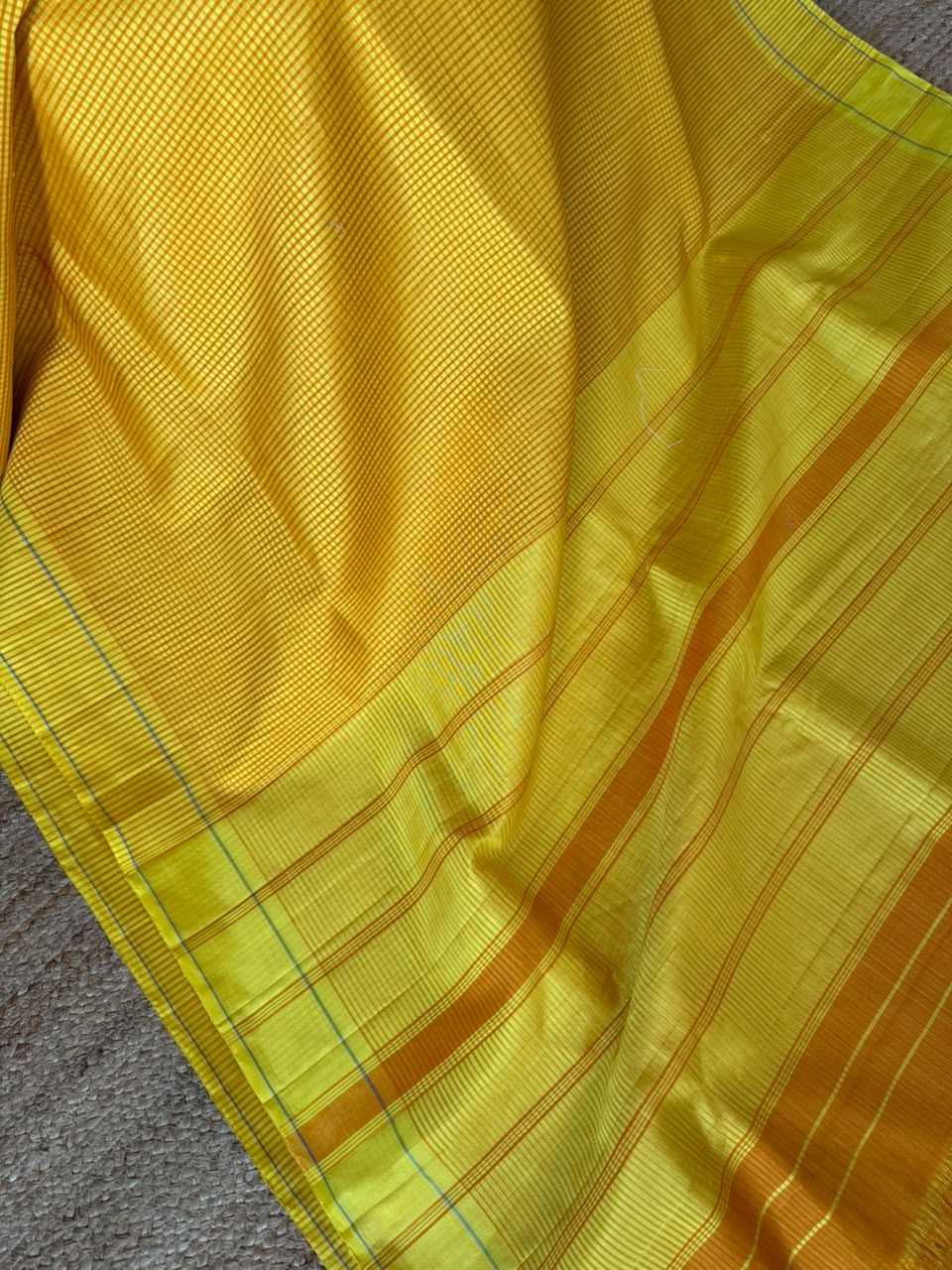 kooranadu saree yellow