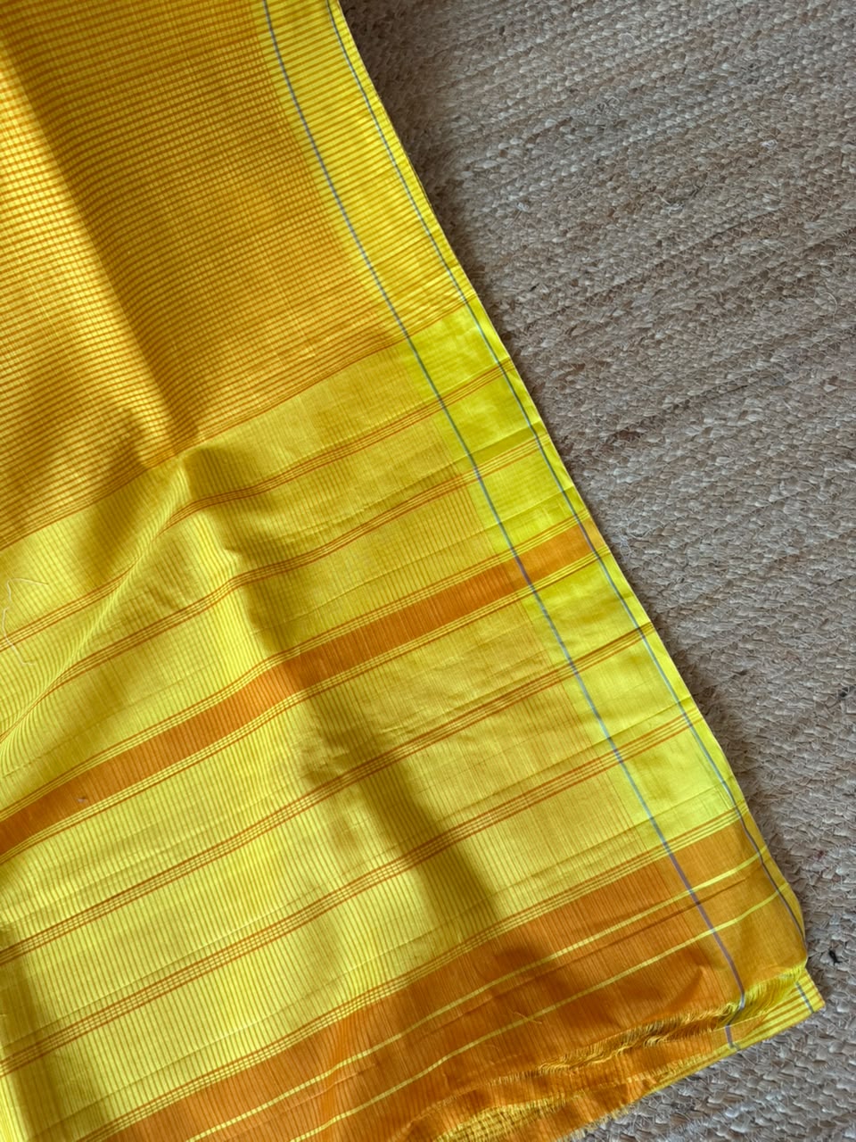 kooranadu saree yellow