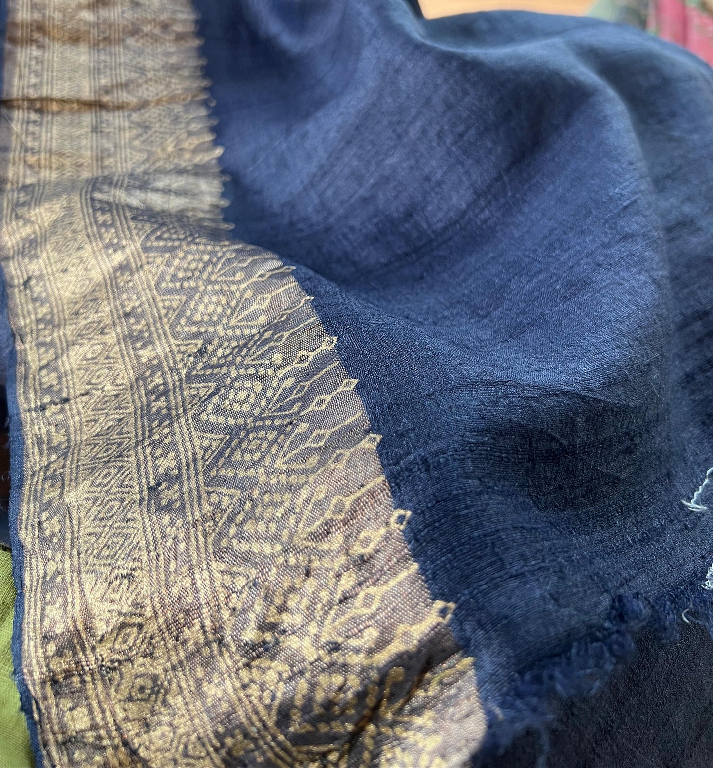 DESI PRINTED HANDLOOM SAREE