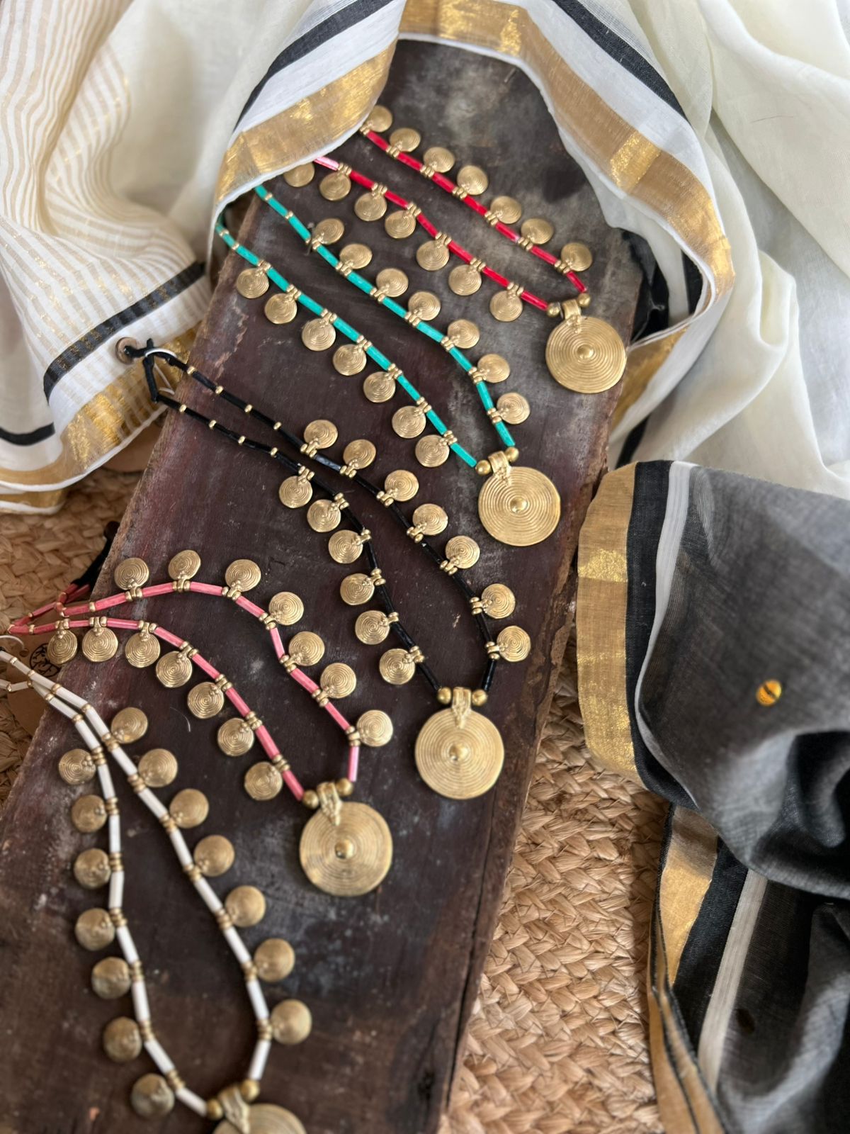 COLORED COIN PENDANT