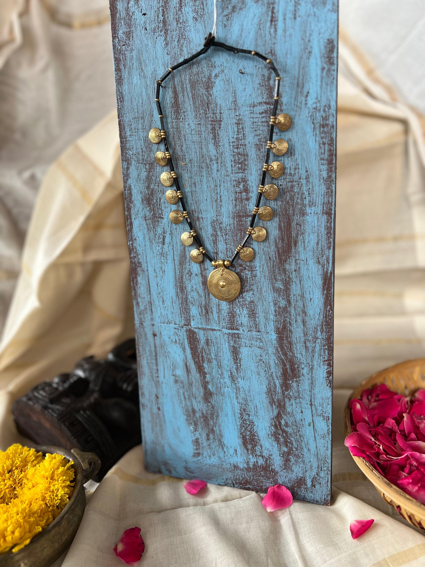 COLORED COIN PENDANT