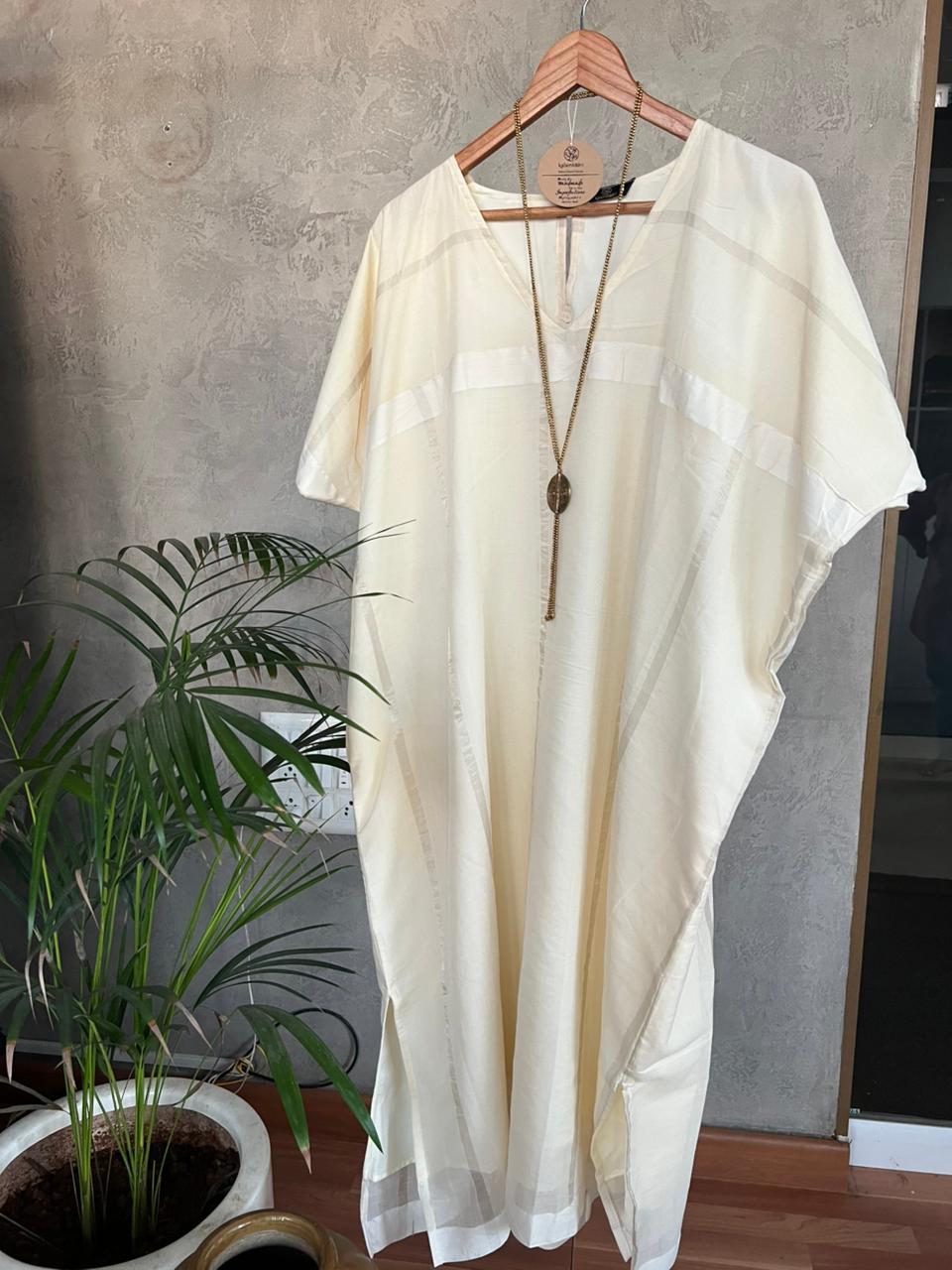Kerala Kara Kaftan Dress