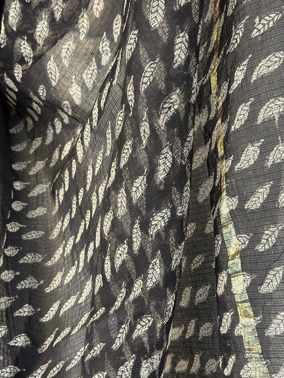 HAND BLOCK PRINTED KOTA SAREE