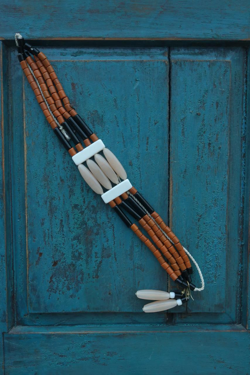 NAGA BEADED NECKPIECE
