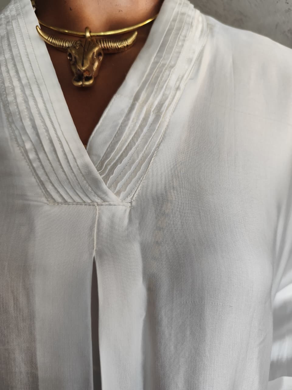 OMBRE DYED MODAL SILK KAFTAN