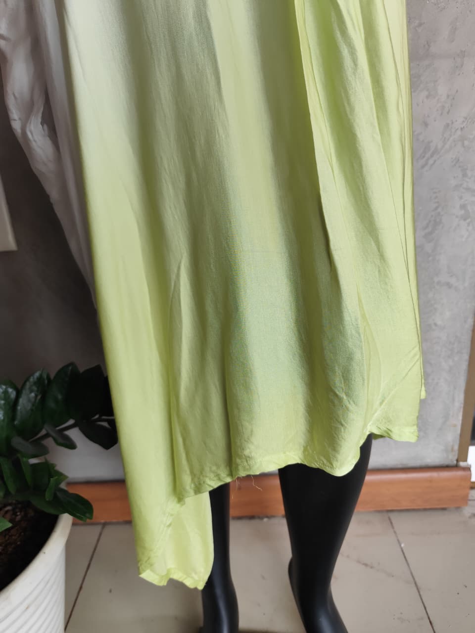 OMBRE DYED MODAL SILK KAFTAN