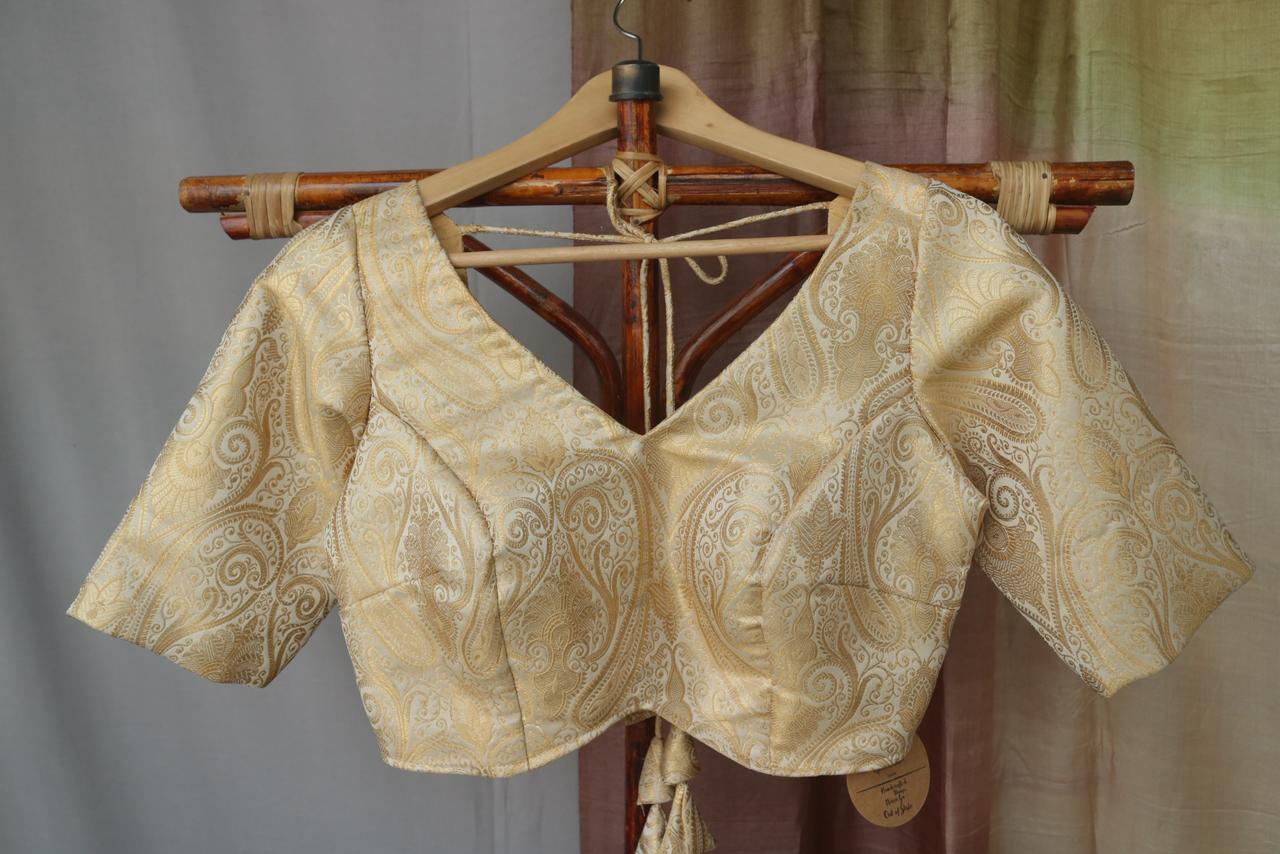 Banarasi brocade blouse