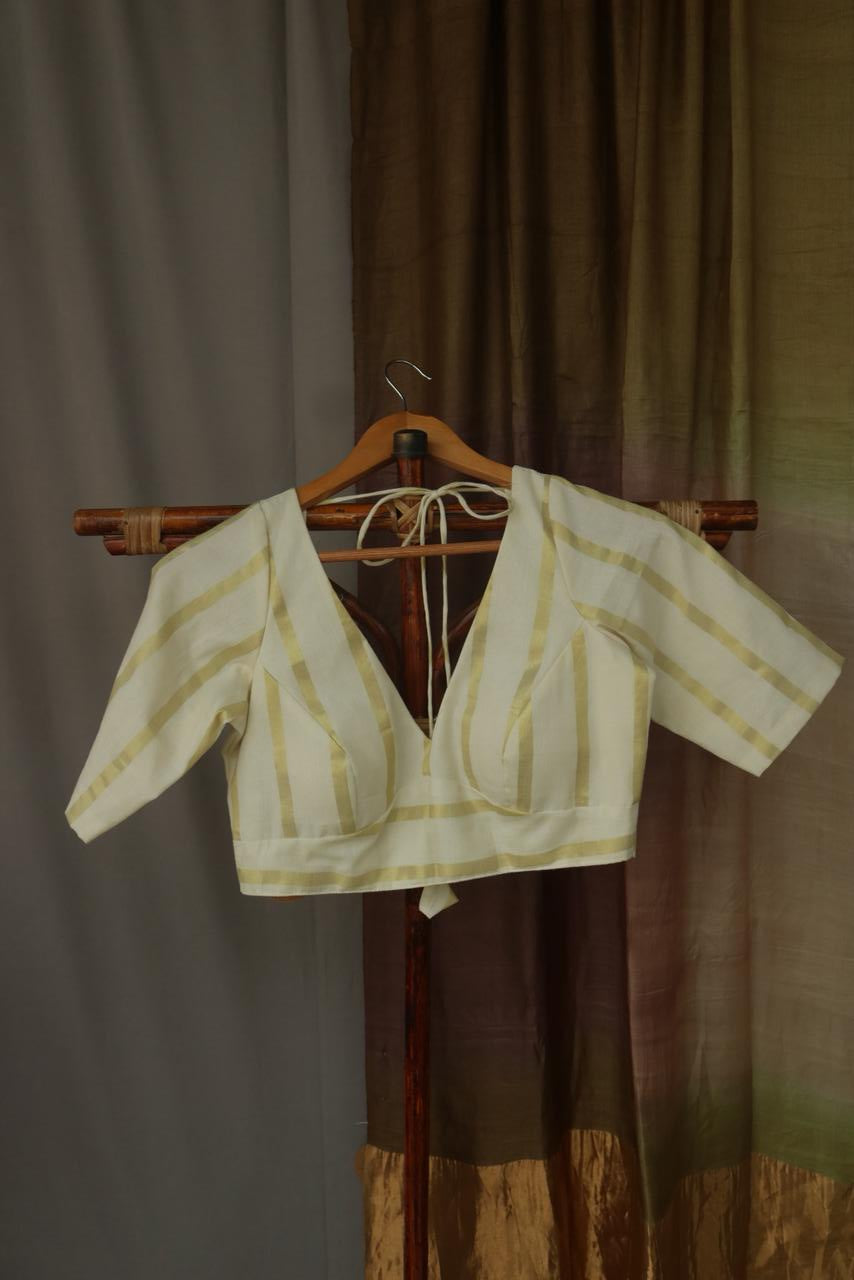 Kasavu striped Blouse
