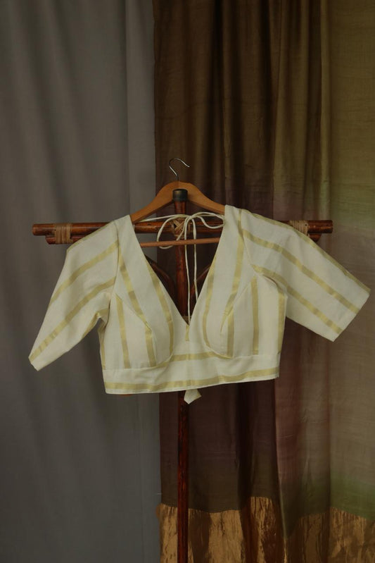 Kasavu striped Blouse