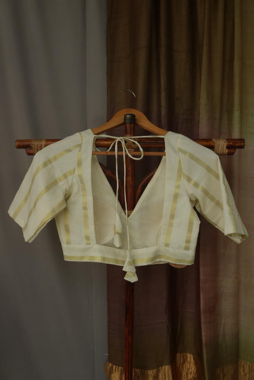 Kasavu striped Blouse