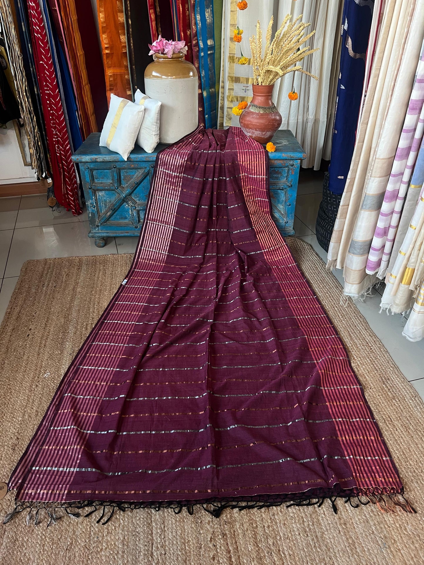 COLORED KASAVU SAREES