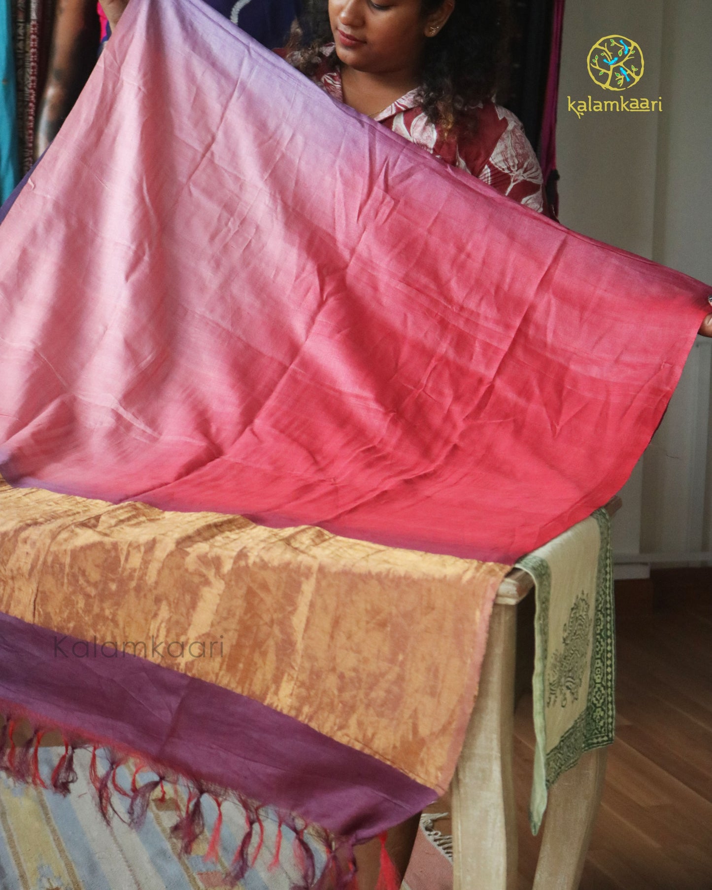 Tussar silk Dupatta