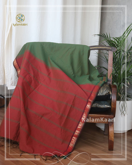 Cotton silk saree (RELOVE)