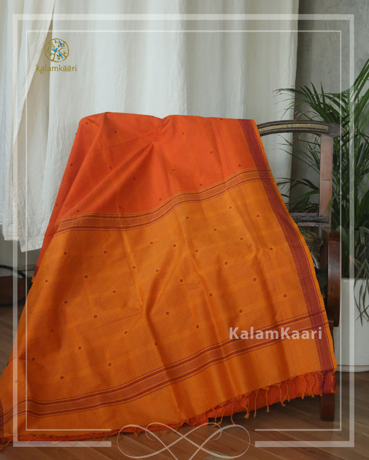 Cotton silk saree (RELOVE)