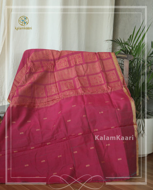 Silk cotton saree (RELOVE)